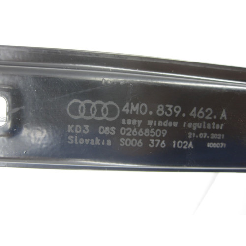 VAG 4M0839462A Стеклоподъёмник задней правой двери