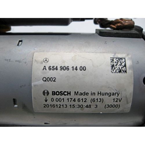Mercedes-Benz A6549061400 Стартер для двигателя OM654 R4 2.0 Diesel
