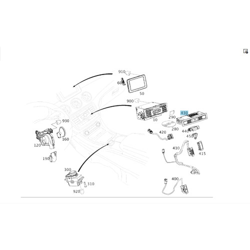 Mercedes-Benz A1728202000 Модуль розетки usb SLK/SLC R172 E-Class Coupe C207 E-class Cabriolet A207 CLS C218 CLS Shooting Brake X218 ML/GLE W166 GL/GLS X166 GLE Cou