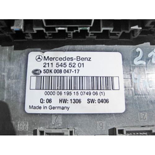 Mercedes-Benz A2115455201 Блок SAM задний E-Class W211 CLS C219