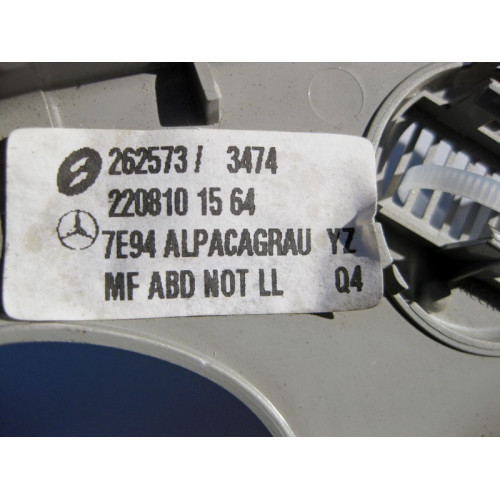 Mercedes-Benz A2208101564 7E94 Накладка ножки салонного зеркала серая S-Class W220 CL C215