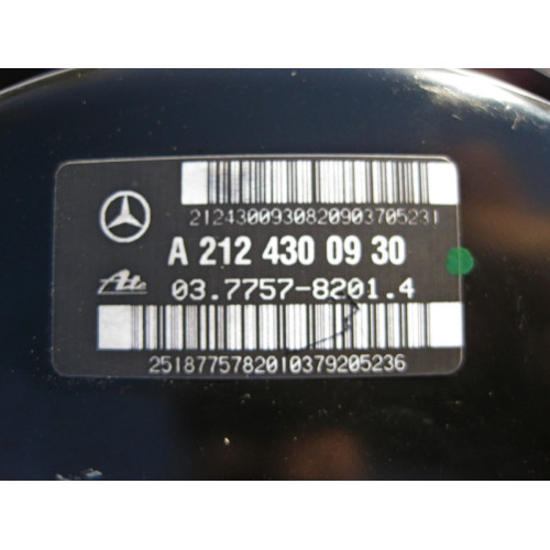 Mercedes-Benz A2124301530 Вакуумный усилитель тормозов E-Class W212
