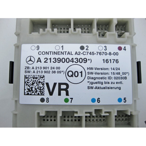 Mercedes-Benz A2139004309 Блок управления передней правой двери E-Class W213