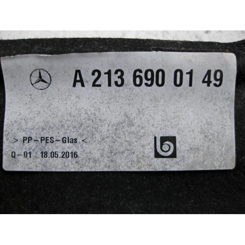 Mercedes-Benz A2136904000 9F93 Задняя полка седан чёрная E-Class W213
