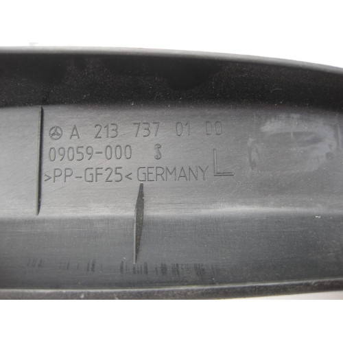 Mercedes-Benz A2137370100 9051 Обшивка рамы окна задней левой двери чёрная E-Class W213