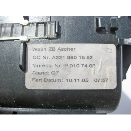 Mercedes-Benz A2216801552 Механизм передней пепельницы центральной консоли S-Class W221