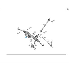 A1664606000 Steering gear ML/GLE W166 GL/GLS X166