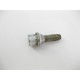 A175110 Chrome wheel bolt - hub M12 x 1.5 x 28 mm C17A28 Alfarro Renault BMW Daewoo Opel