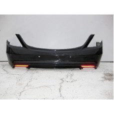 A2228851525 9197 Rear bumper black S-Class W222 AMG package