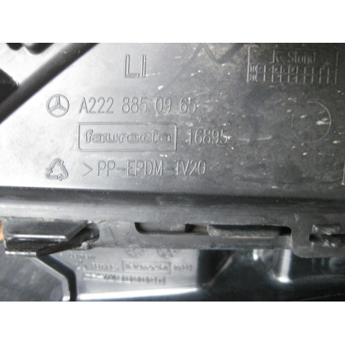 Mercedes-Benz A2228801847 9197 Бампер передний чёрный S-Class W222 AMG пакет