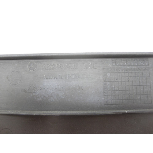 Mercedes-Benz A2228850581 Подиум - накладка номерного знака S-Class W222