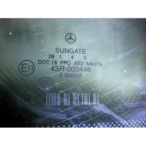 Mercedes-Benz A2216700480 43R-000446 Заднее стекло S-Class W221