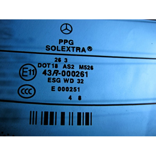 Mercedes-Benz 43R-000261 A2116700180 Заднее стекло E-Class W211 avantgarde Solextra