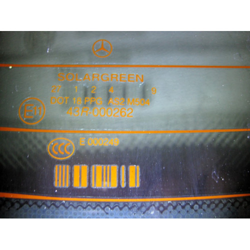 Mercedes-Benz 43R-000262 A2216700980 Заднее стекло S-Class W221