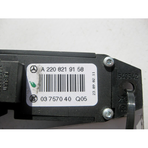 Mercedes-Benz A2208219158 Кнопка включения дополнительного обогревателя S-Class W220