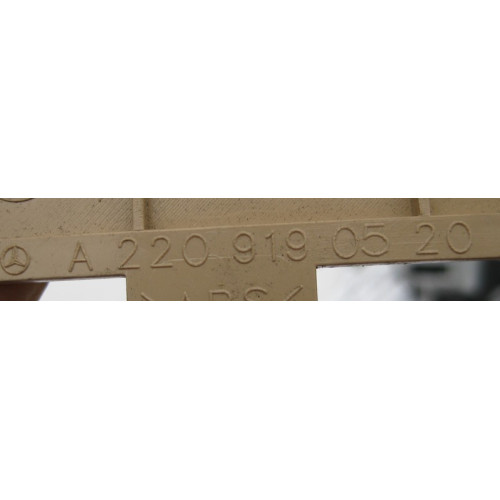 Mercedes-Benz A2209190520 1A26 S-Class W220 Beige Outer Rear Sled Cover