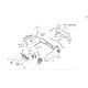 A1175404001 Wiring for parking sensors and radar blind spot sensors in the rear bumper of the CLA C117 CLA Shooting Brake X117