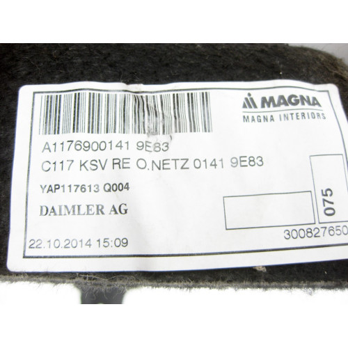 Mercedes-Benz A1176900141 9E83 Обшивка багажника правая боковая CLA C117