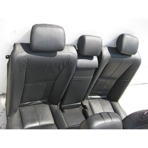 Mercedes-Benz Комплект чёрных кожаных сидений S-Class W221 (2005-2012)