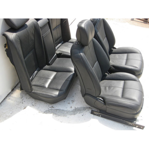 Mercedes-Benz Комплект чёрных кожаных сидений S-Class W221 (2005-2012)