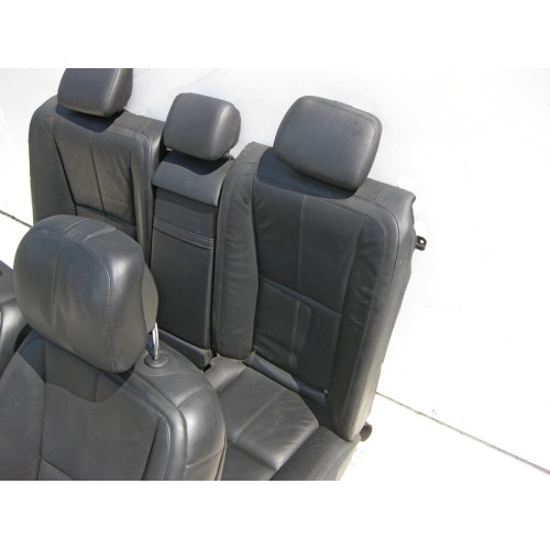 Mercedes-Benz Комплект чёрных кожаных сидений S-Class W221 (2005-2012)