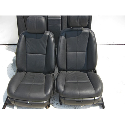 Mercedes-Benz Комплект чёрных кожаных сидений S-Class W221 (2005-2012)