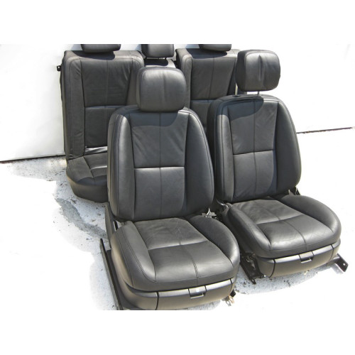 Mercedes-Benz Комплект чёрных кожаных сидений S-Class W221 (2005-2012)