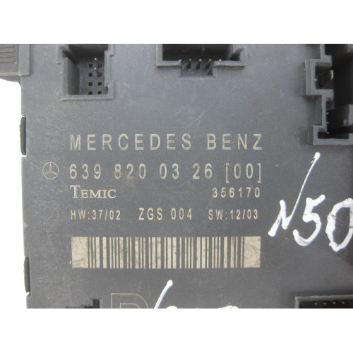 Mercedes-Benz A6398200326 Блок управления передней правой двери V-class W639 W636