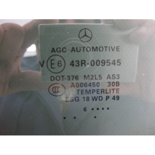 Mercedes-Benz A1667352510 43R-009545 Стекло задней левой двери GL/GLS X166