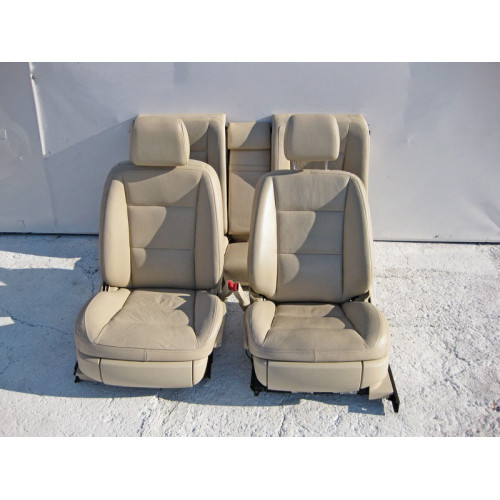 Mercedes-Benz Комплект бежевых кожаных сидений S-Class W221 (2005-2012)