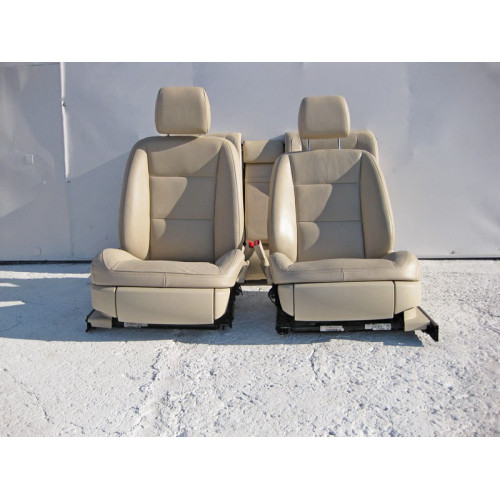 Mercedes-Benz Комплект бежевых кожаных сидений S-Class W221 (2005-2012)