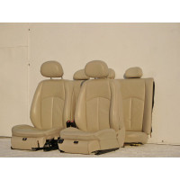 Комплект бежевих шкіряних сидінь E-Class W211 седан (2002-2009)