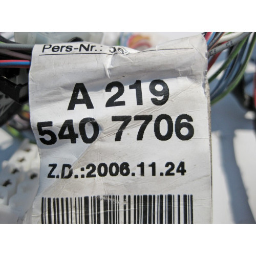 Mercedes-Benz A2195404306 Жгут подкапотной электропроводки CLS C219