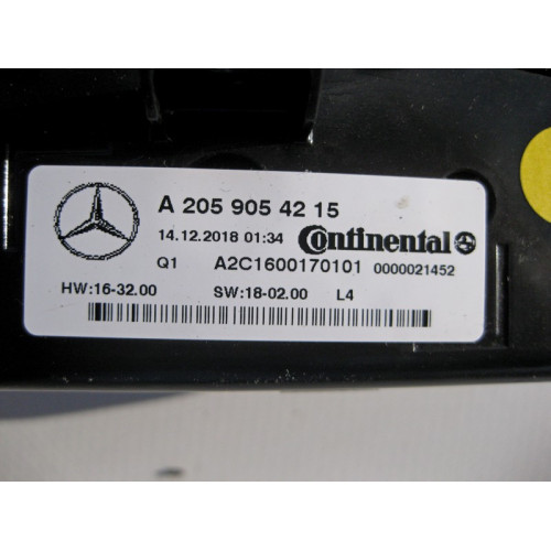 Mercedes-Benz A2059054215 Блок управления климатом C-Class W205 GLC X253 Coupe C253