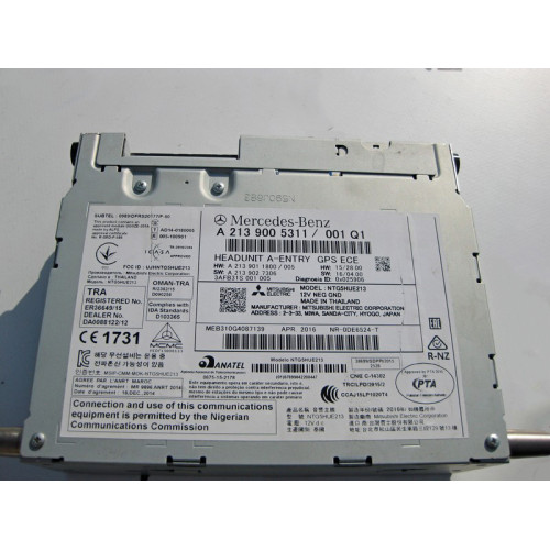 Mercedes-Benz A2139005311 Radio - head unit Audio20 E-Class W213