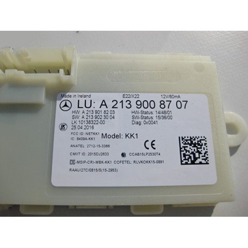 Mercedes-Benz A2139008707 Блок управления Keyless-Go E-Class W213