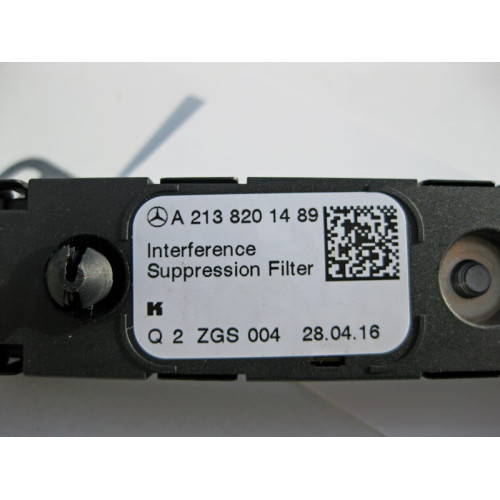 Mercedes-Benz A2138201489 Помехоподавляющий фильтр A-Class W177 E-Class W213 CLS C257