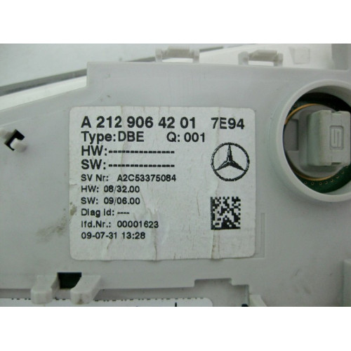 Mercedes-Benz A2129064201 7E94 Плафон потолочный передний серый E-Class W212 CLS C218