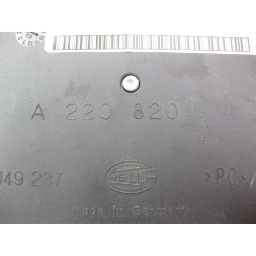 Mercedes-Benz A2208201001 7D43 Плафон потолочный передний серый под люк S-Class W220