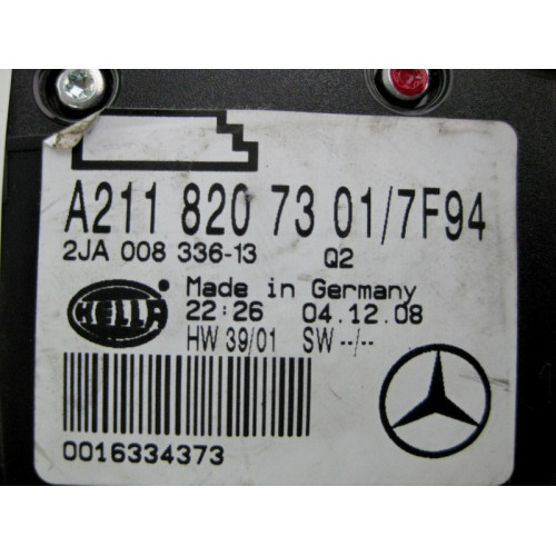 Mercedes-Benz A2118207301 7F94 Плафон потолочный задний серый E-Class W211 CLS C219