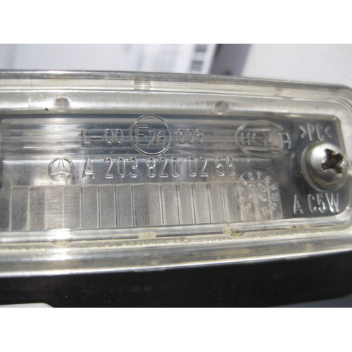 Mercedes-Benz A2038200256 Плафон подсветки номера CLS C219 C-Class W203 E-Class W211