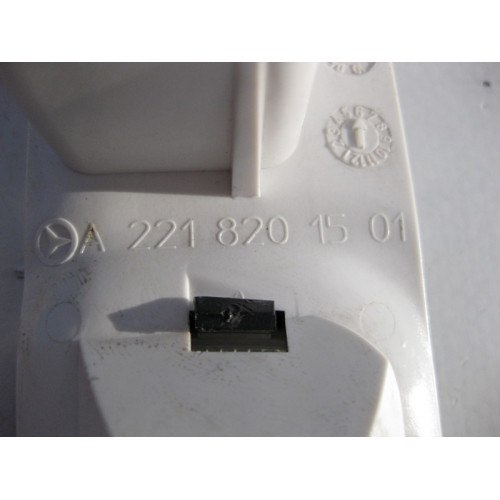 Mercedes-Benz A2218201501 + A2218252710 9051 Плафон задней левой потолочной ручки чёрный S-Class W221