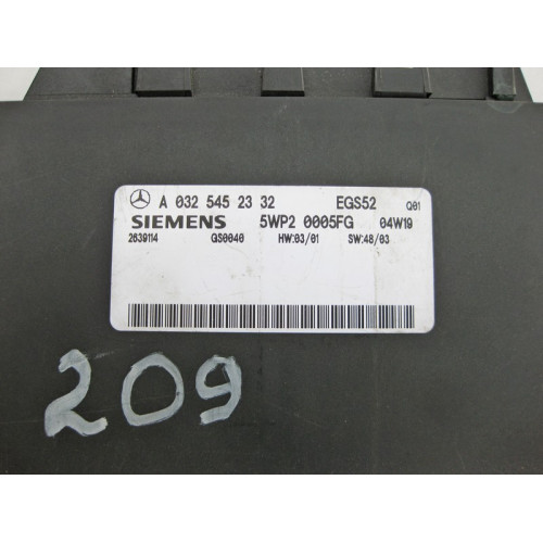 Mercedes-Benz A0325452332 Блок управления 5 ступенчатой АКП EGS52 CLK C209