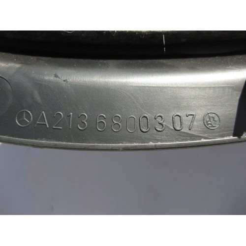 Mercedes-Benz A2136800307 9051 Dashboard left end cover black E-Class W213