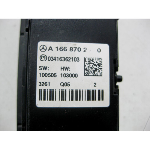 Mercedes-Benz A1668702010 Блок кнопок: аварийка, парктроник, ECO ML W166 GL X166