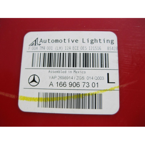 Mercedes-Benz A1669067301 Задний левый наружный фонарь GL GLS X166