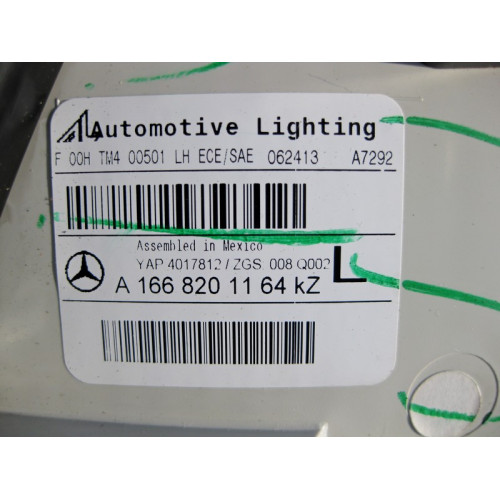 Mercedes-Benz A1668201164 Задний левый внутренний фонарь GL GLS X166