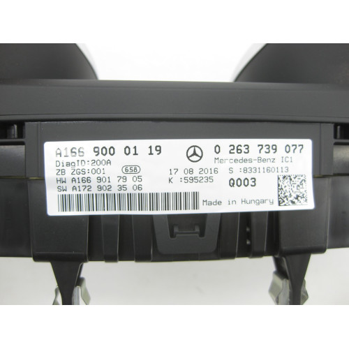 Mercedes-Benz A1669000119 Instrument Cluster USA GL/GLS X166 ML/GLE W166