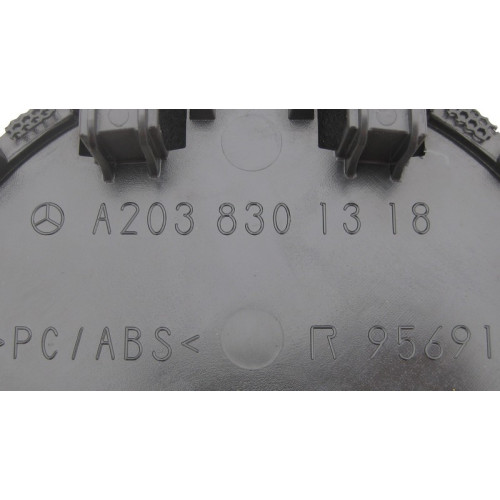 Mercedes-Benz A2038301318 9051 Torpedo grid upper central black C-Class W203