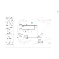 A2661503533 Engine Wiring Harness M266 R4 2.0 A-class C169 A-class W169 B-class W245 M266